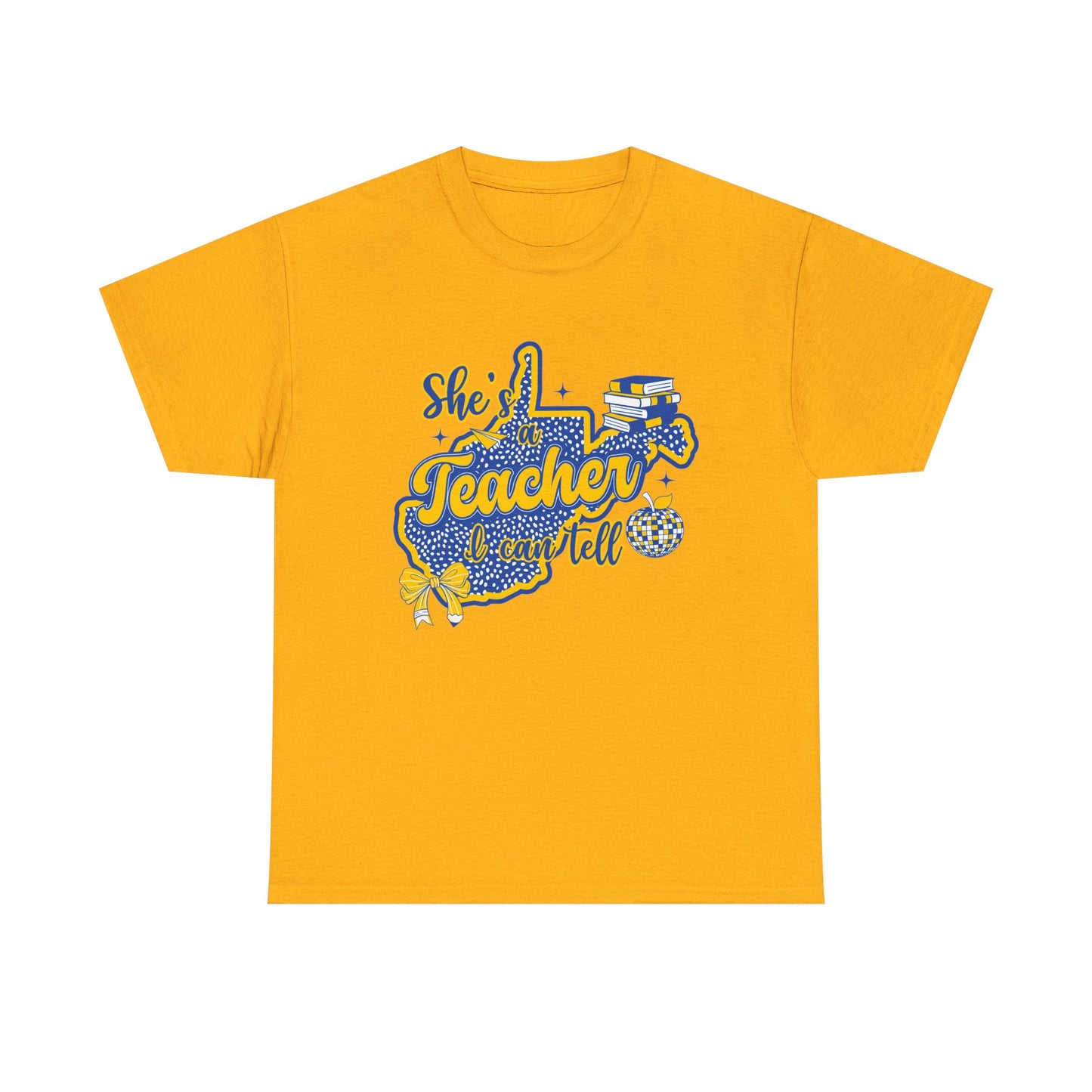 "She’s a Teacher I Could Tell" School Spirit Tee