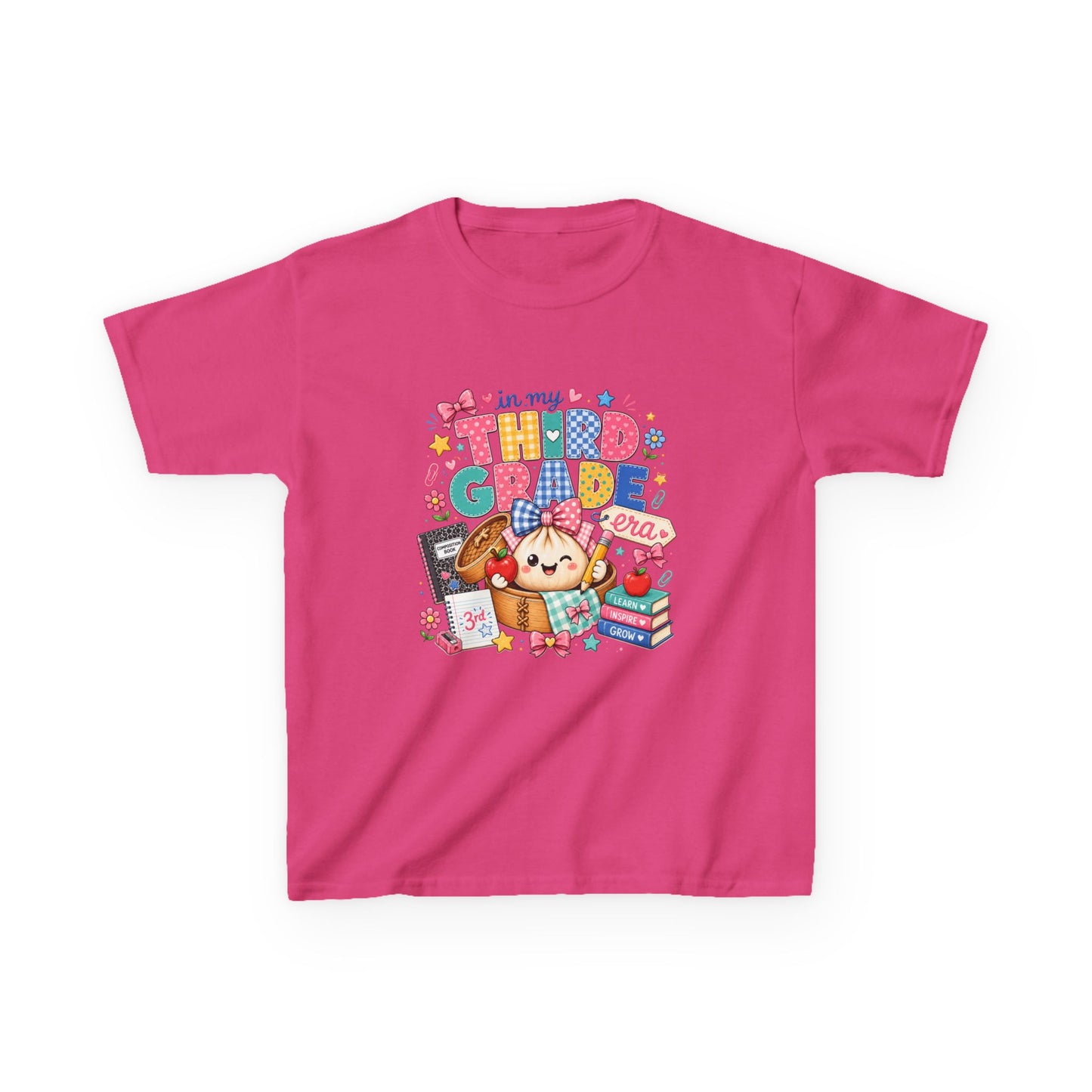 Kids T-Shirt — "In My Third Grade Year"