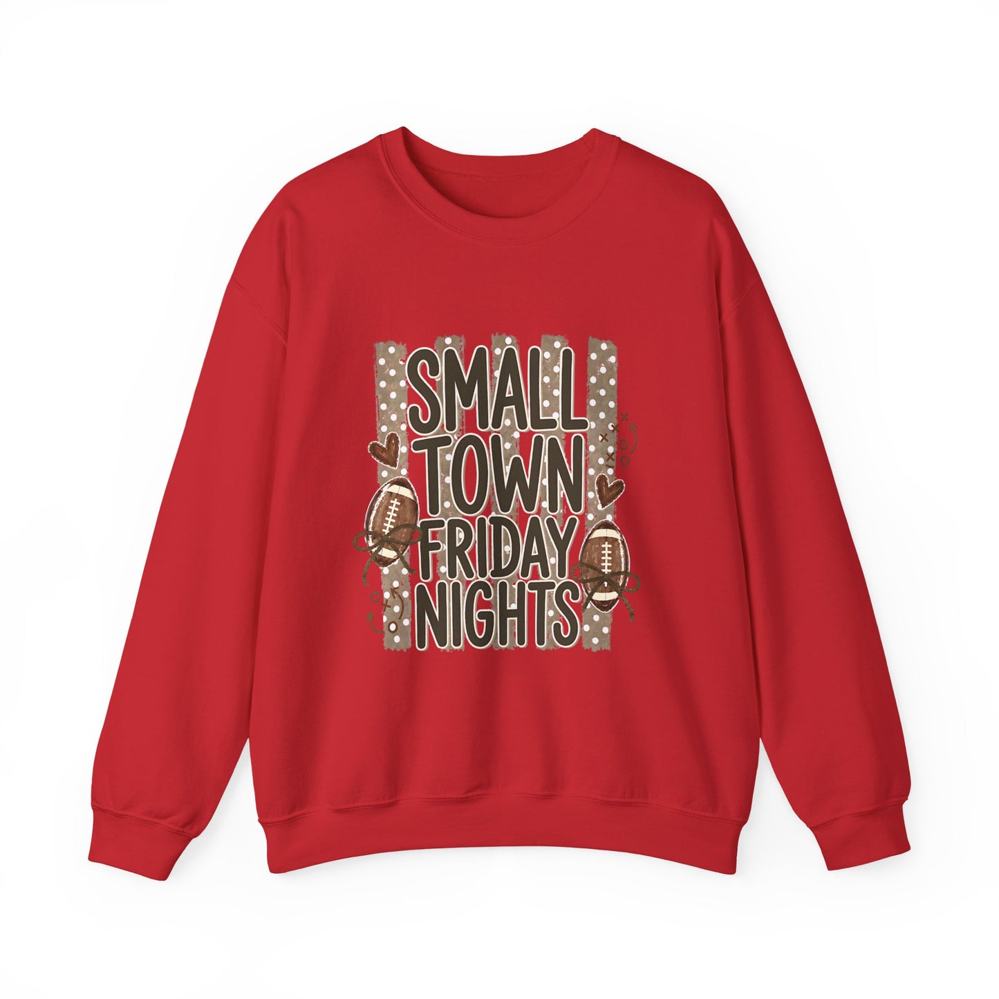 Small Town Friday Nights Sweatshirt — Country Vibes Cozy Crewneck