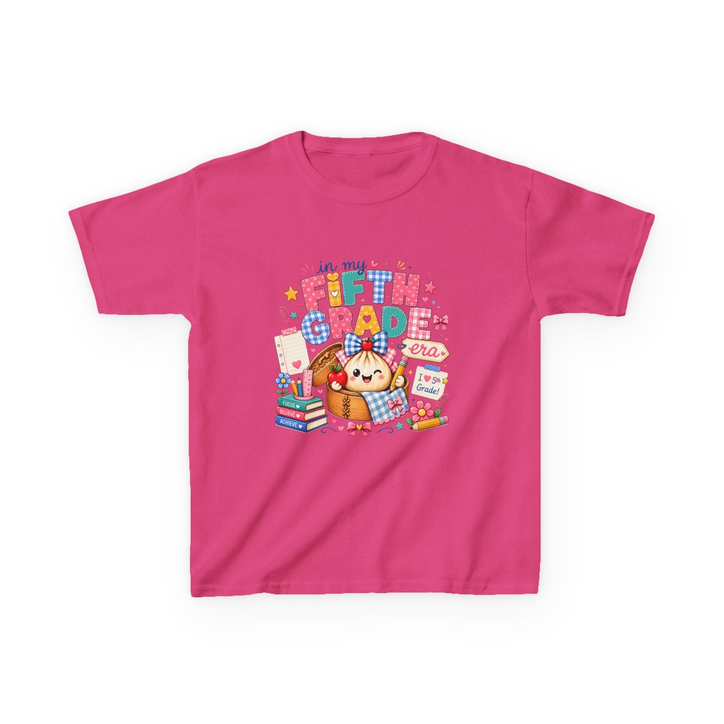 Kids T-Shirt — "I'm In My Fifth Grade Era" Cute Back-to-School Graphic Tee
