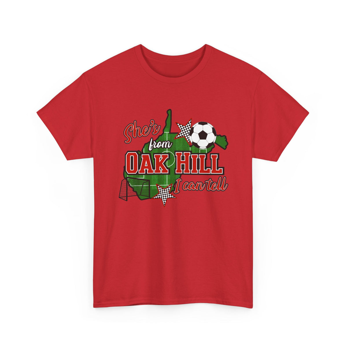 Oak Hill She's From Soccer Tee