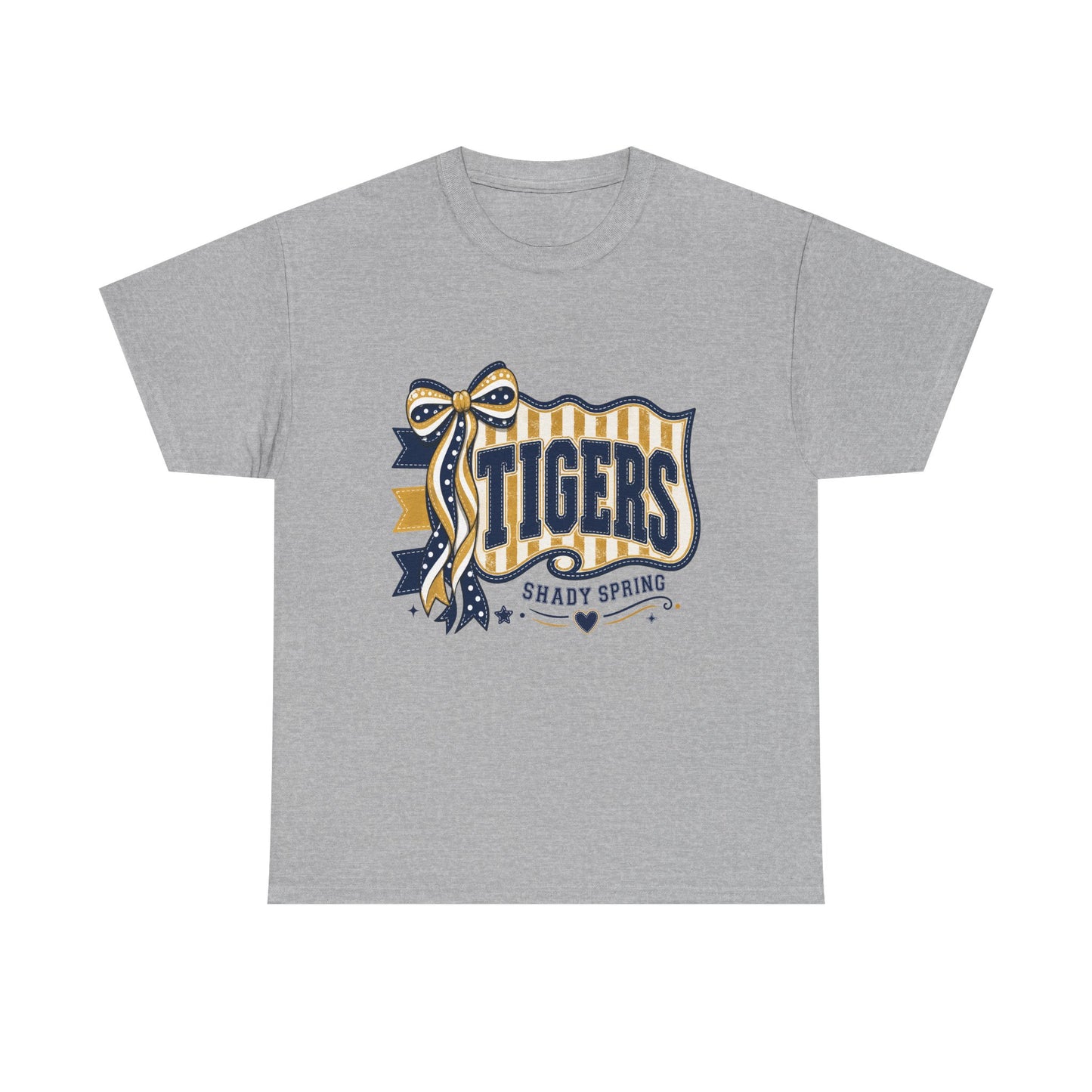 Tigers Shady Spring Retro Ribbon T-Shirt