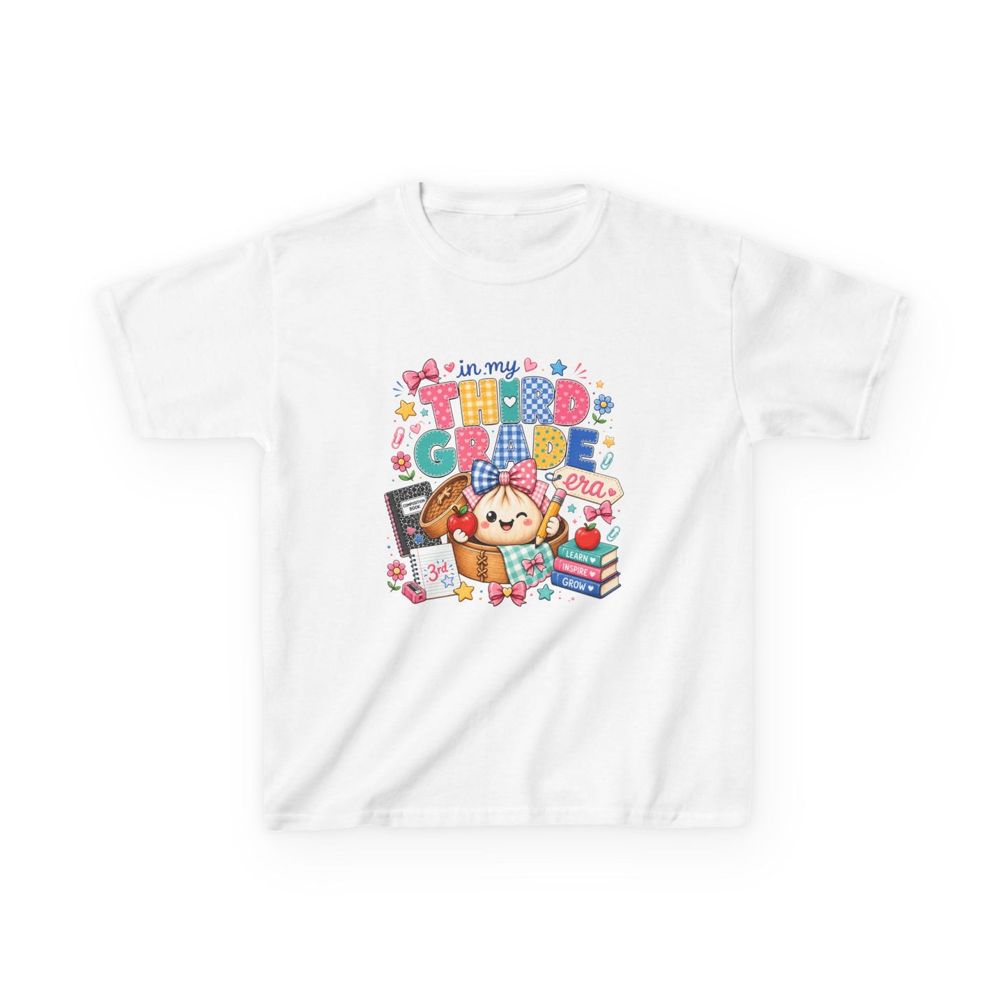 Kids T-Shirt — "In My Third Grade Year"