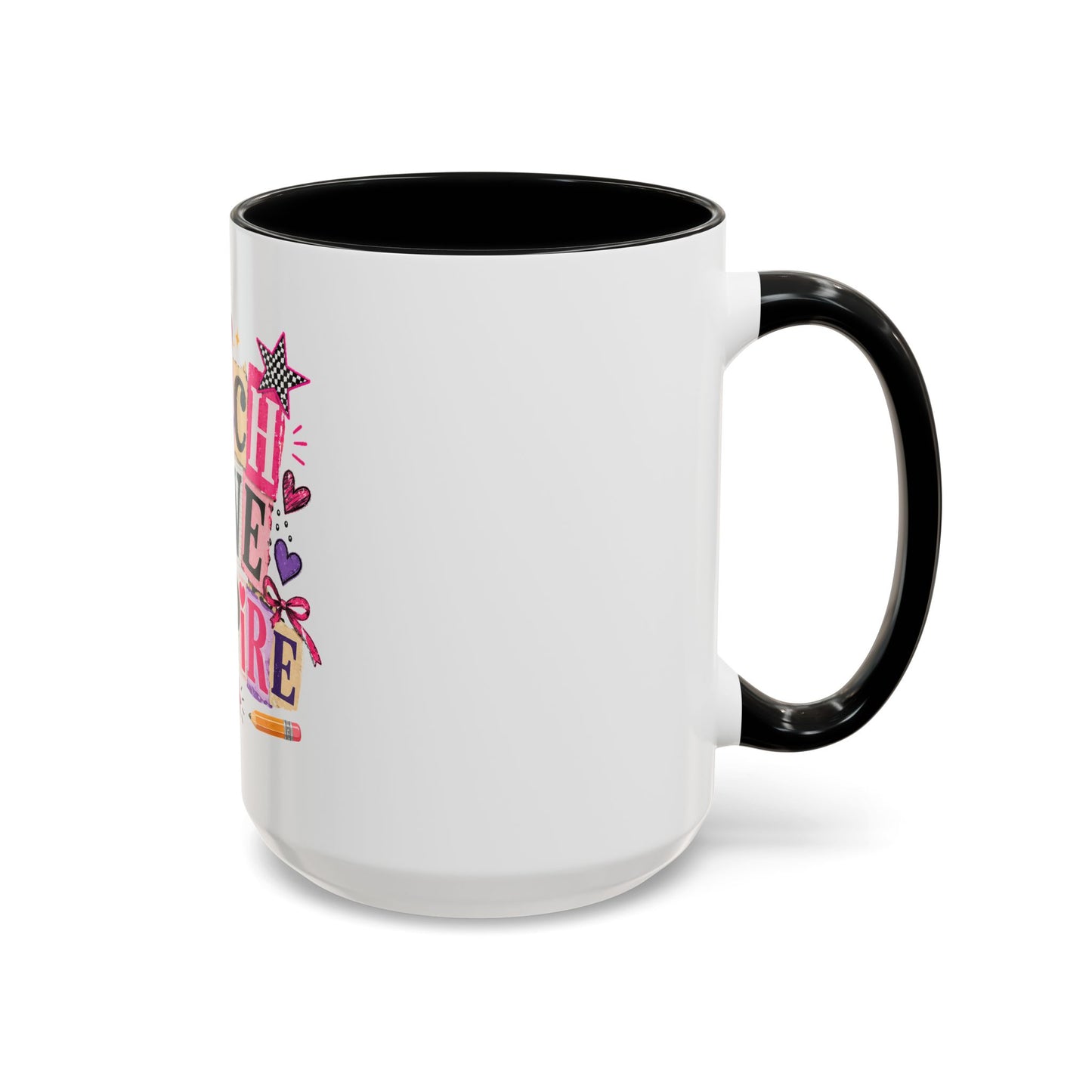 Teach Love Inspire Coffee Mug — Colorful Teacher Appreciation Gift