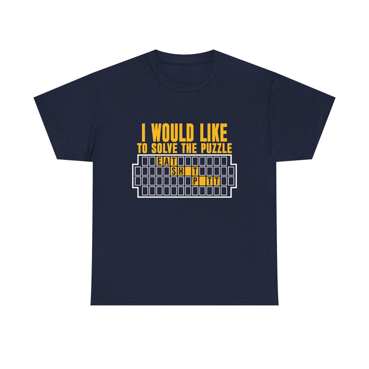 WV football T‑Shirt — "I Would Like to Solve the Puzzle" Graphic Tee