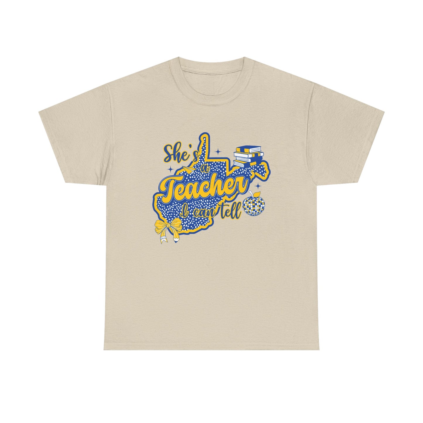 "She’s a Teacher I Could Tell" School Spirit Tee