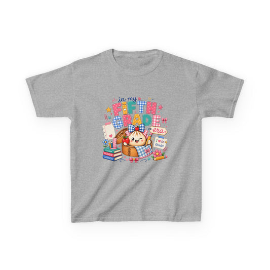 Kids T-Shirt — "I'm In My Fifth Grade Era" Cute Back-to-School Graphic Tee