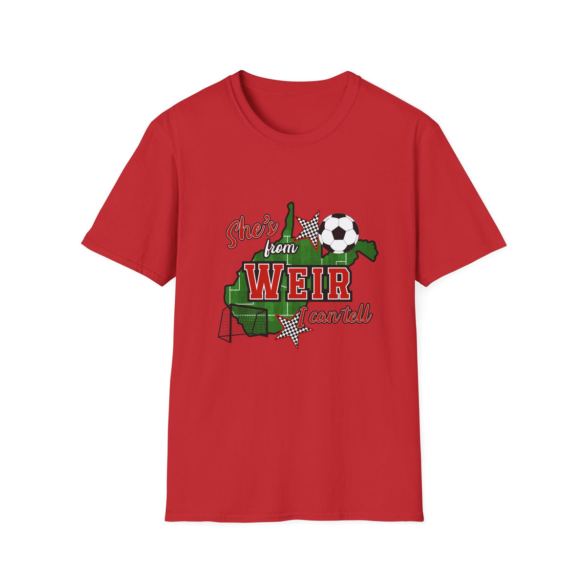 Weir She's From SoccerTee