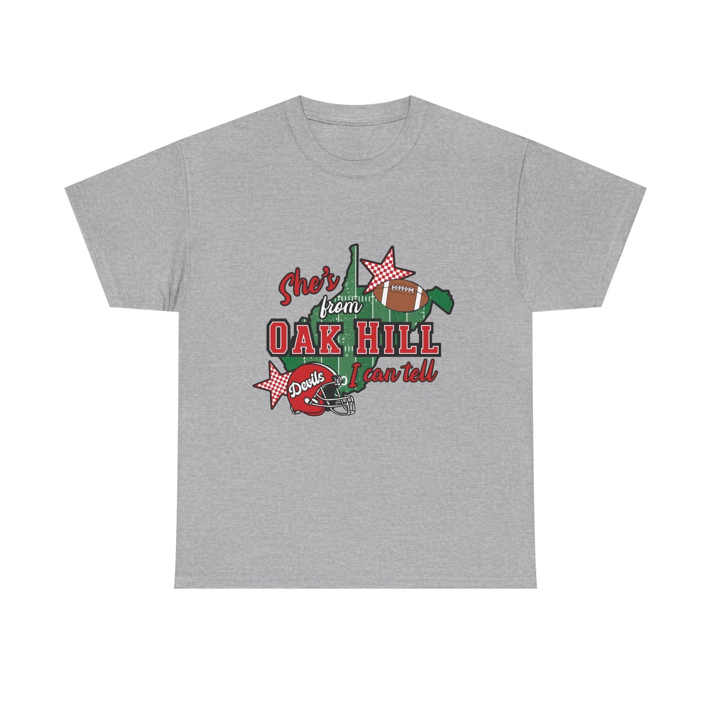 Oak Hill Football T‑Shirt – “Proud From Oak Hill” Vintage Game Day Tee
