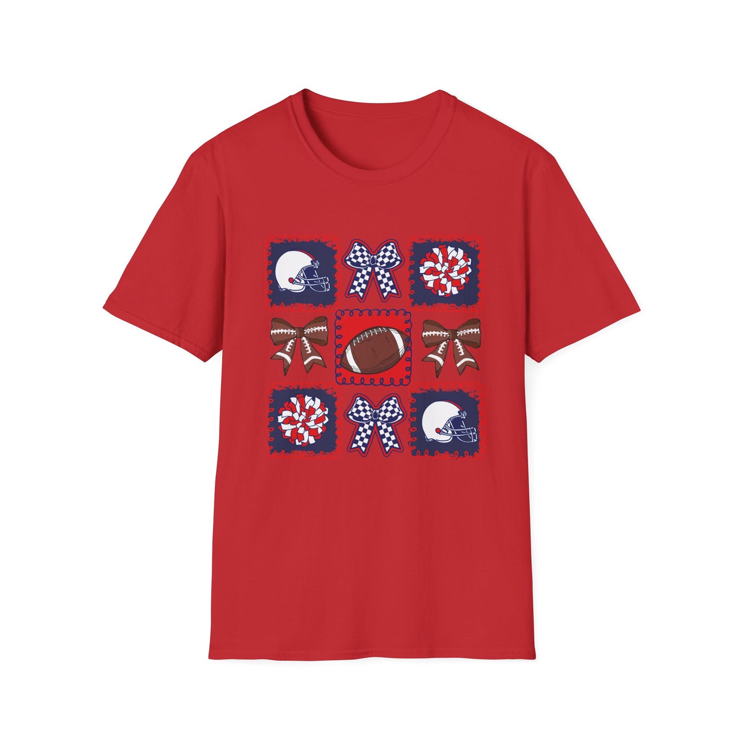 Indy Football & Cheer coquette tshirt