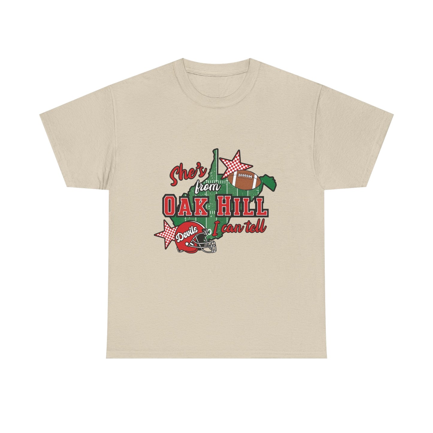 Oak Hill Football T‑Shirt – “Proud From Oak Hill” Vintage Game Day Tee