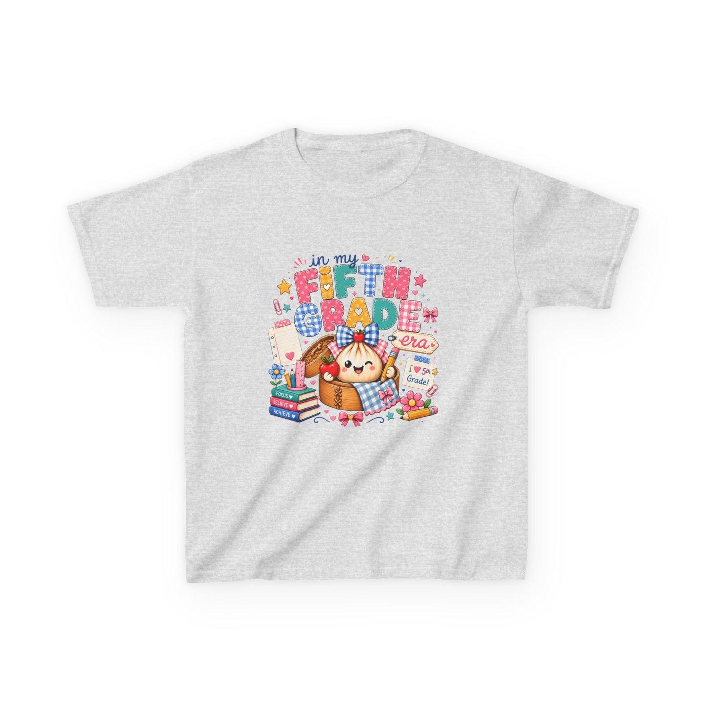 Kids T-Shirt — "I'm In My Fifth Grade Era" Cute Back-to-School Graphic Tee
