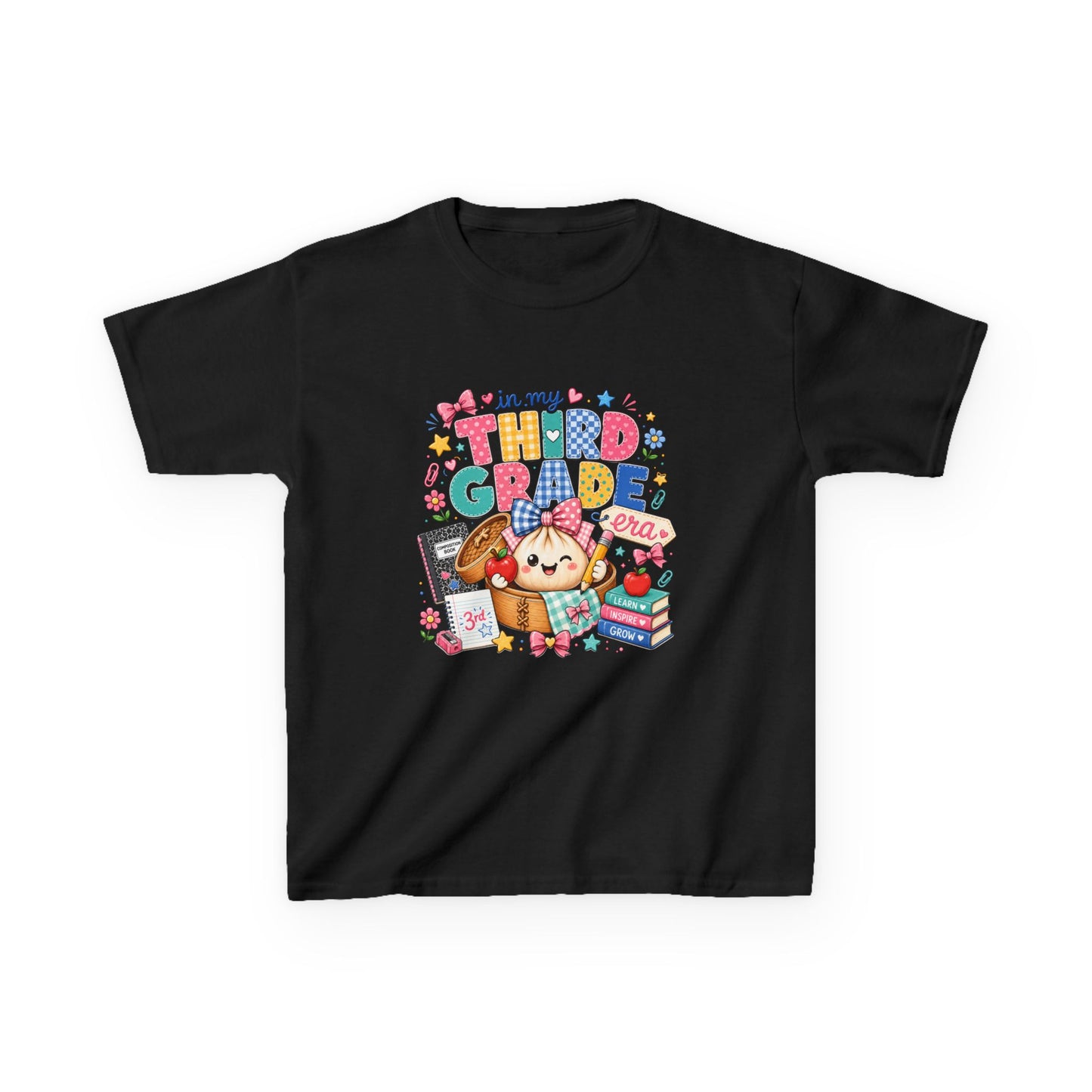 Kids T-Shirt — "In My Third Grade Year"