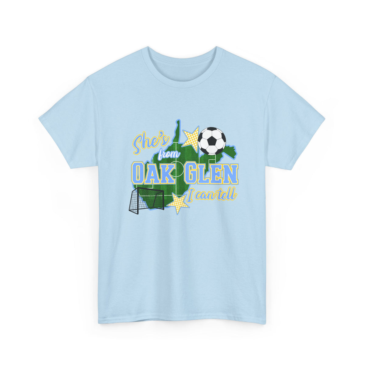 Oak Glen She's From Soccer Tee