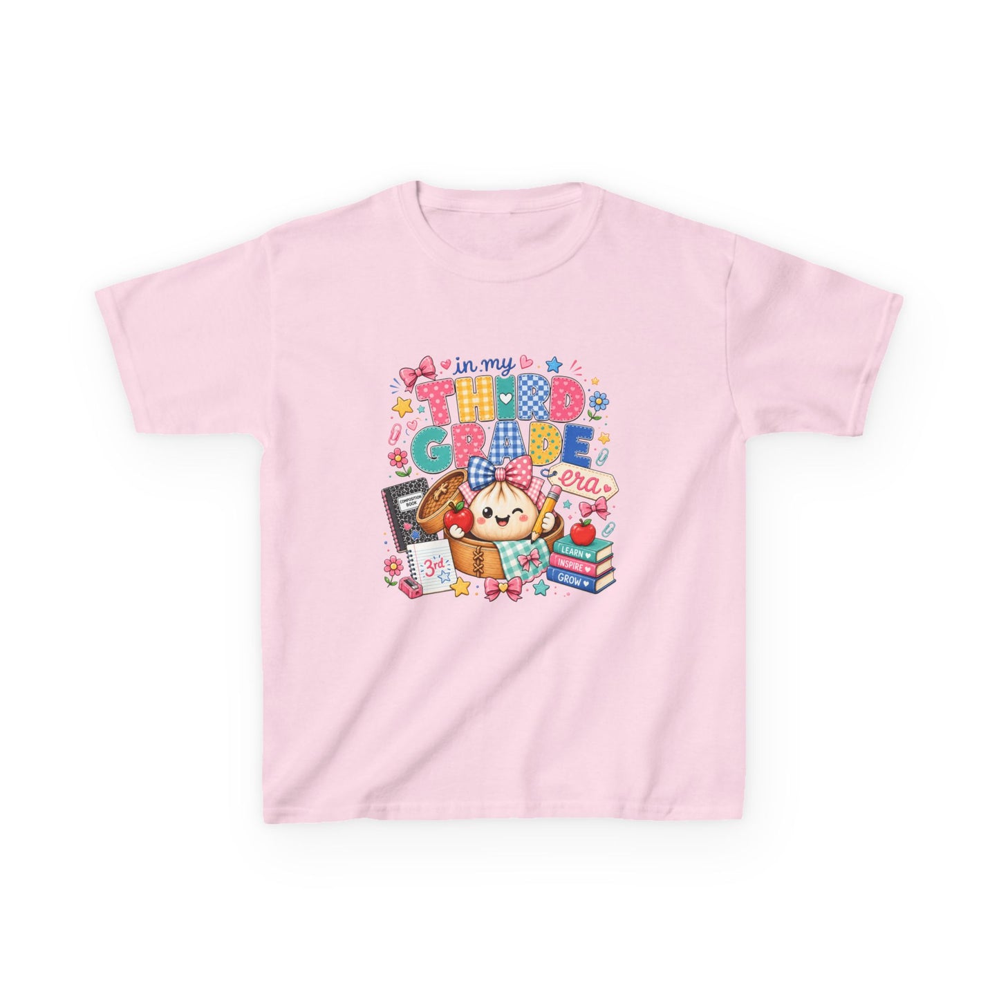 Kids T-Shirt — "In My Third Grade Year"
