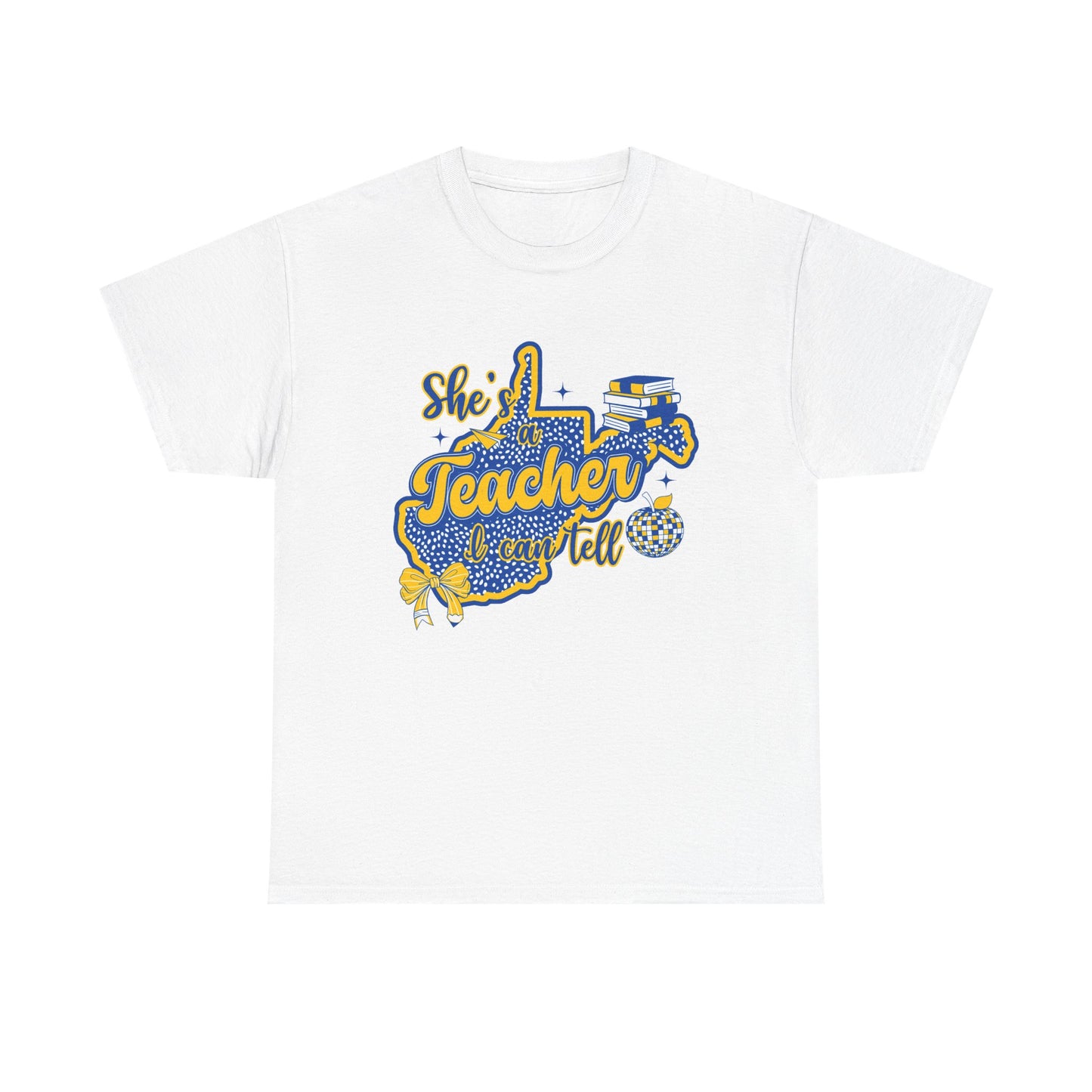 "She’s a Teacher I Could Tell" School Spirit Tee