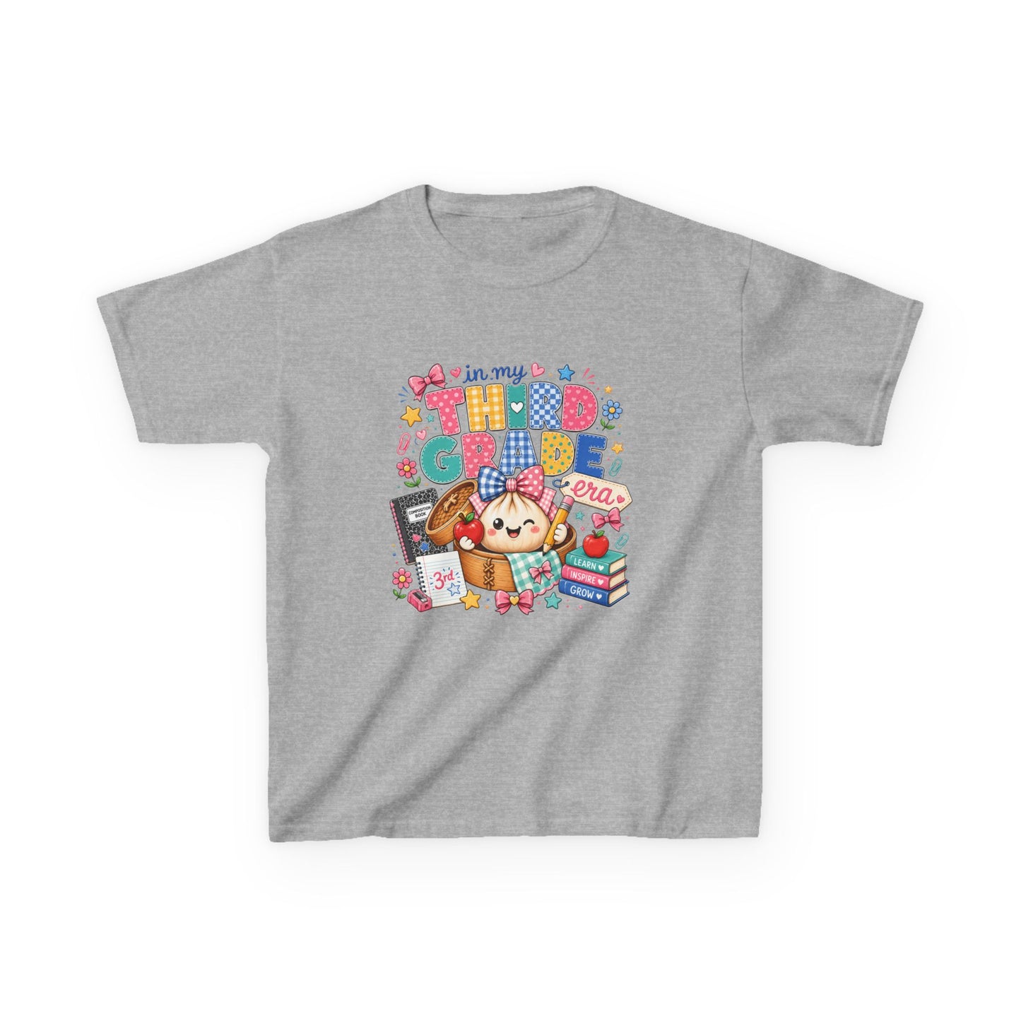 Kids T-Shirt — "In My Third Grade Year"