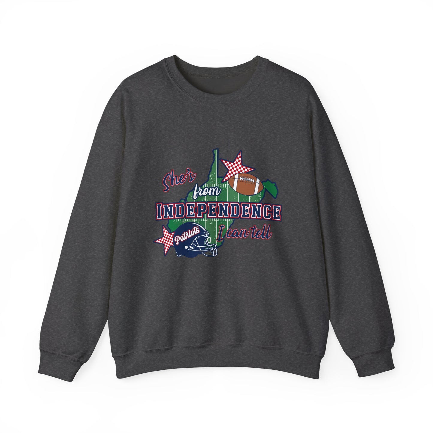 Independence Graphic Sweatshirt - 'She's From Independence' Vintage USA Crewneck