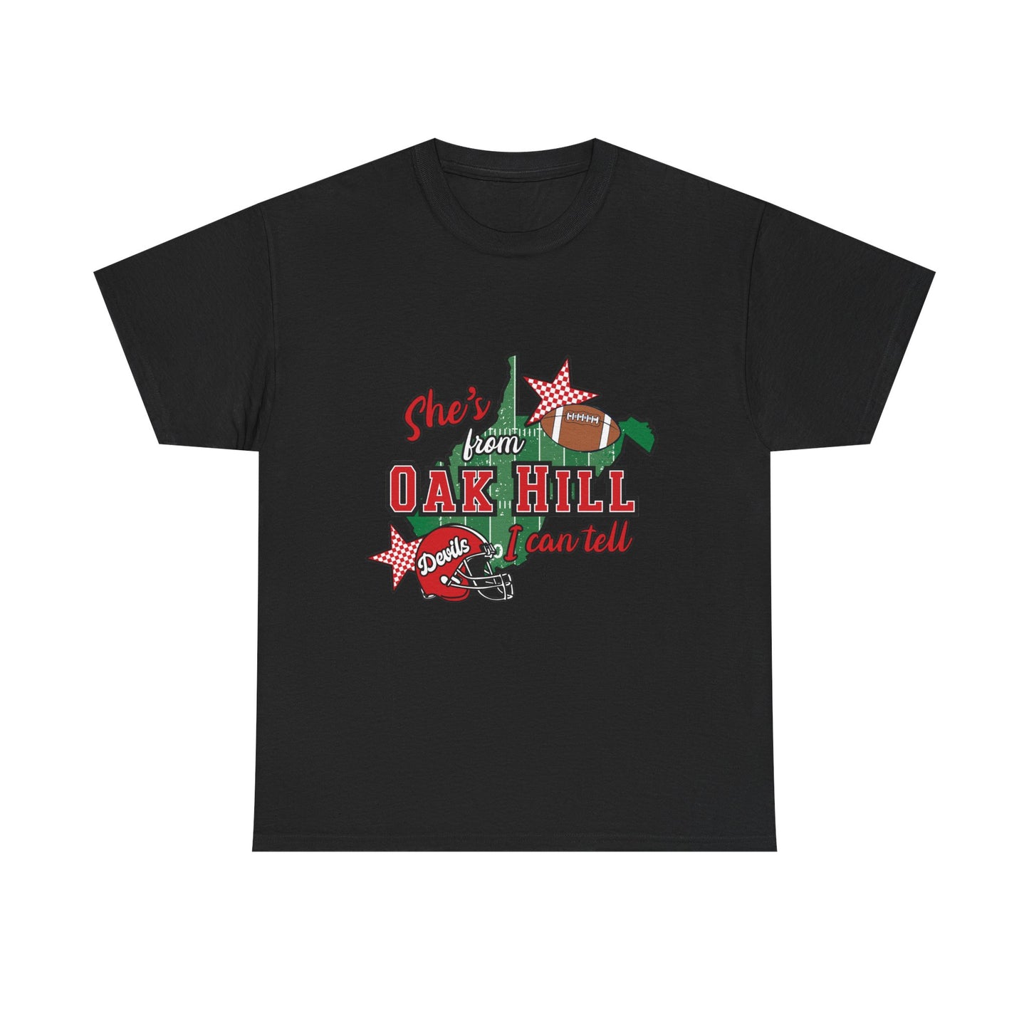 Oak Hill Football T‑Shirt – “Proud From Oak Hill” Vintage Game Day Tee