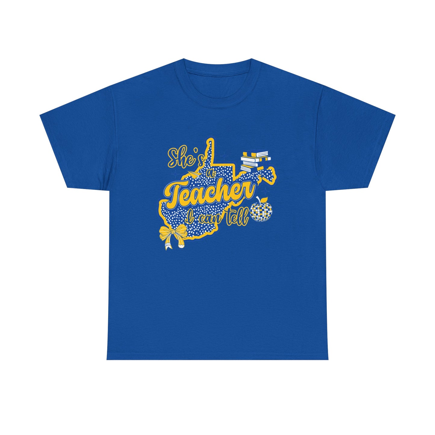 "She’s a Teacher I Could Tell" School Spirit Tee