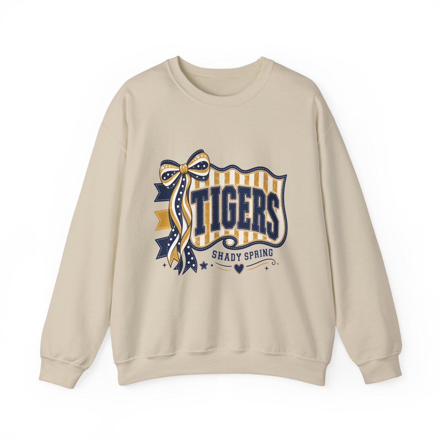 Tigers Crewneck Sweatshirt — Shady Spring School Spirit Pullover
