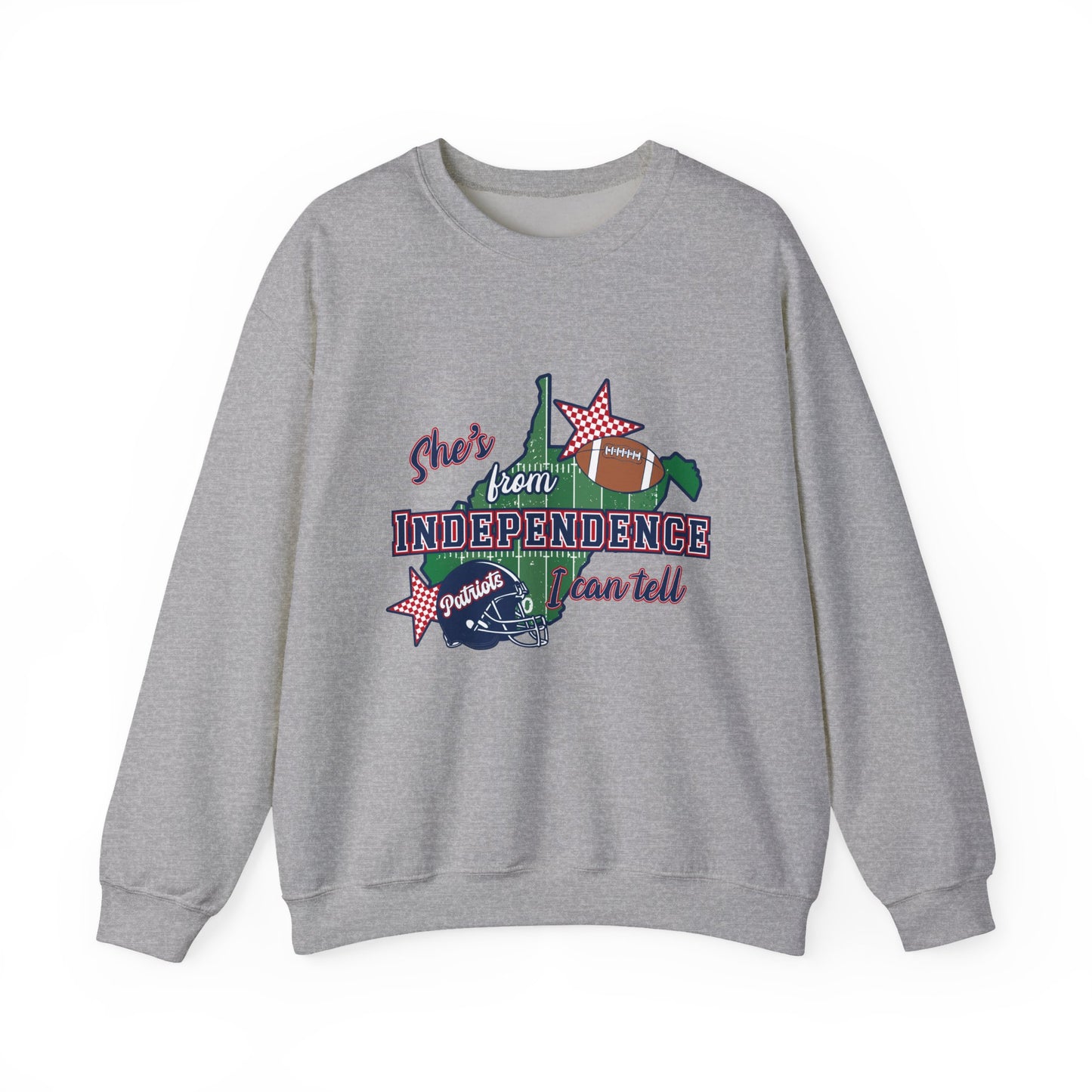 Independence Graphic Sweatshirt - 'She's From Independence' Vintage USA Crewneck