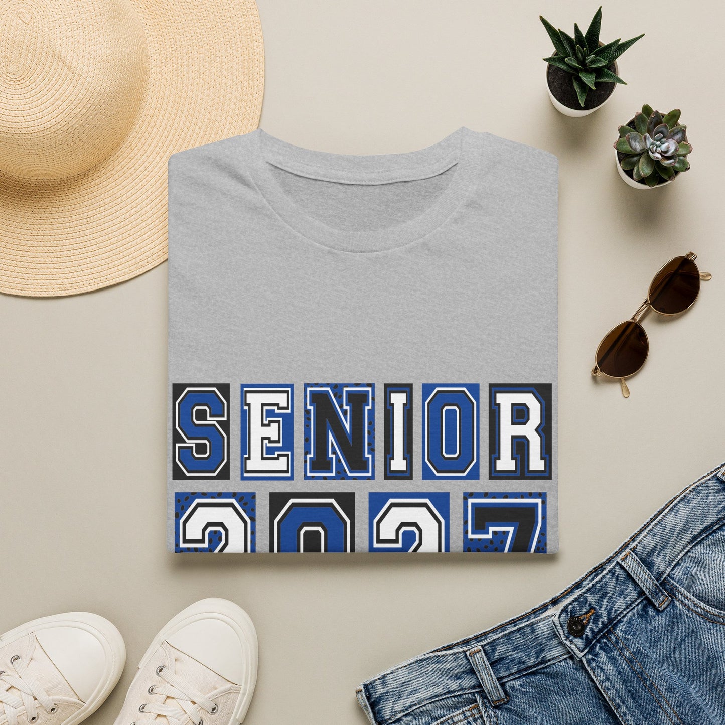 MENS Senior 2027 T-Shirt — Class of 2027 Graduation Tee