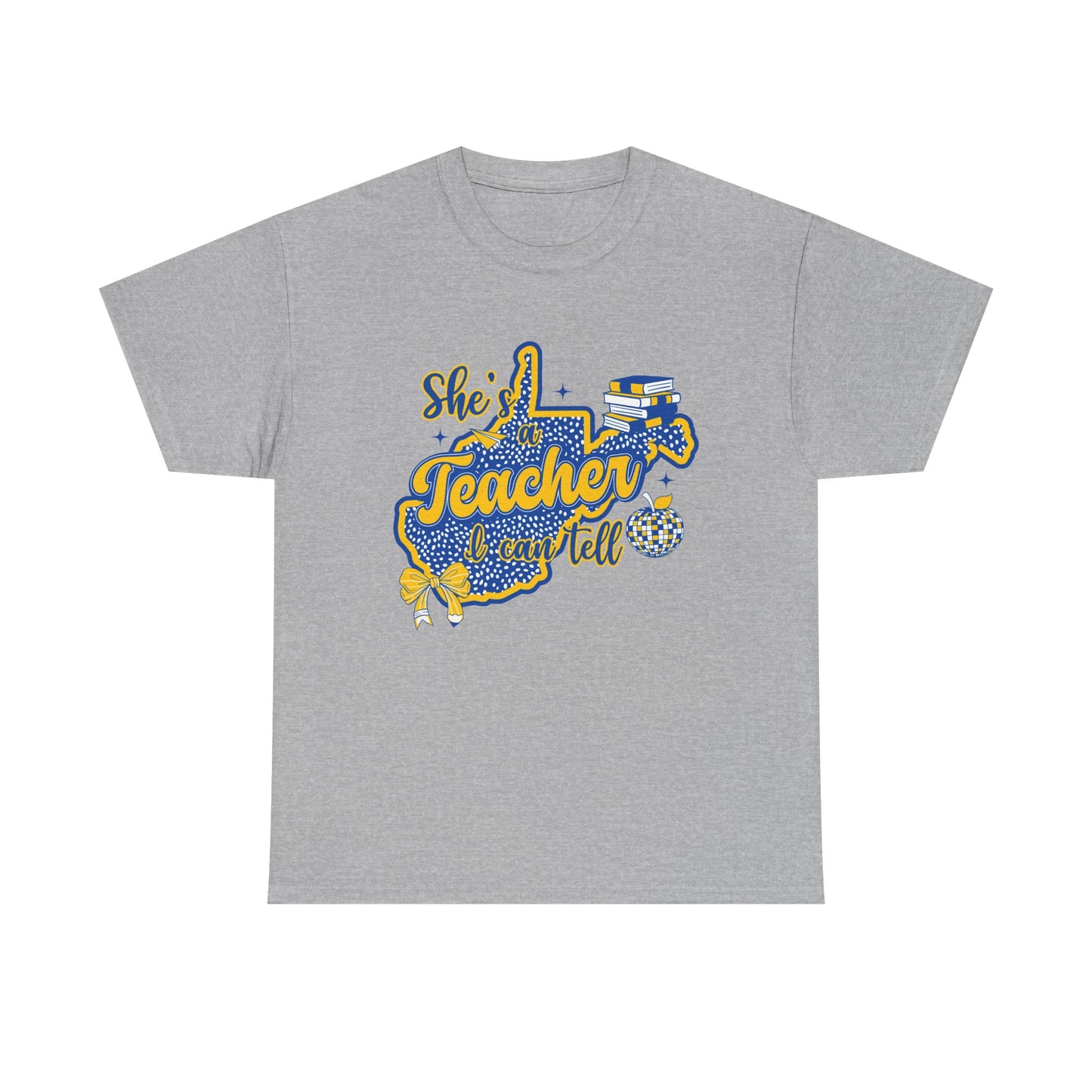 "She’s a Teacher I Could Tell" School Spirit Tee