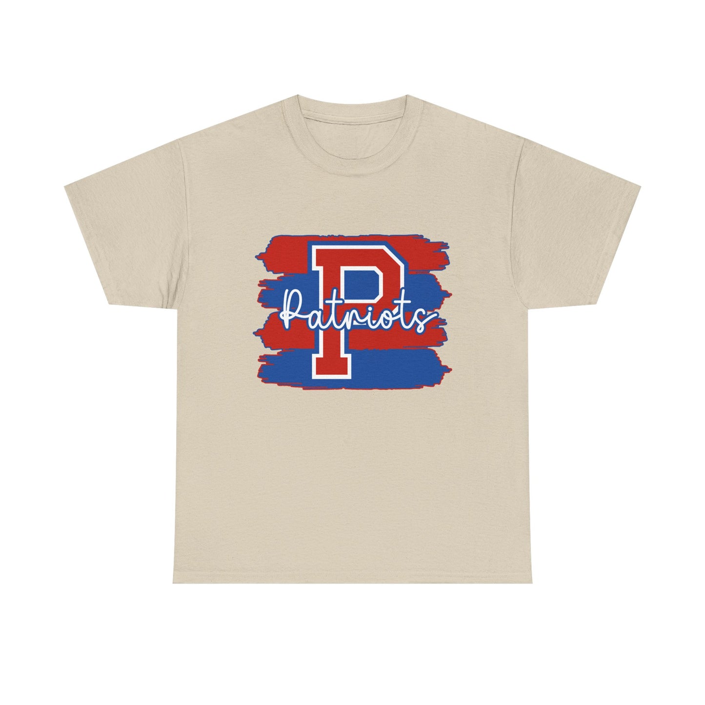 UNISEX Patriots P Letter Tee