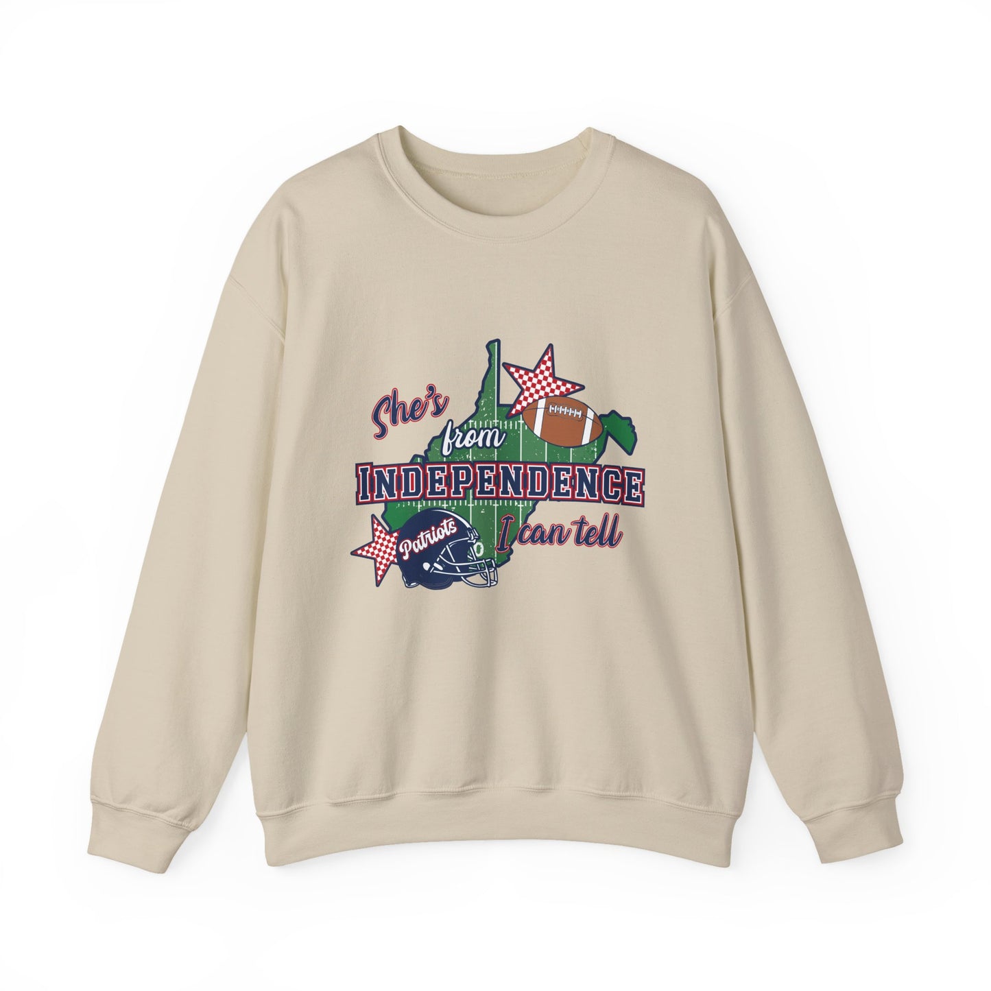 Independence Graphic Sweatshirt - 'She's From Independence' Vintage USA Crewneck