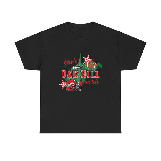 Oak Hill Football T‑Shirt – “Proud From Oak Hill” Vintage Game Day Tee