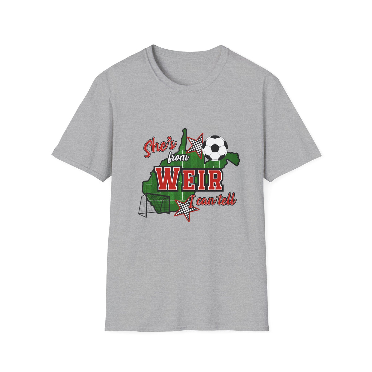 Weir She's From SoccerTee