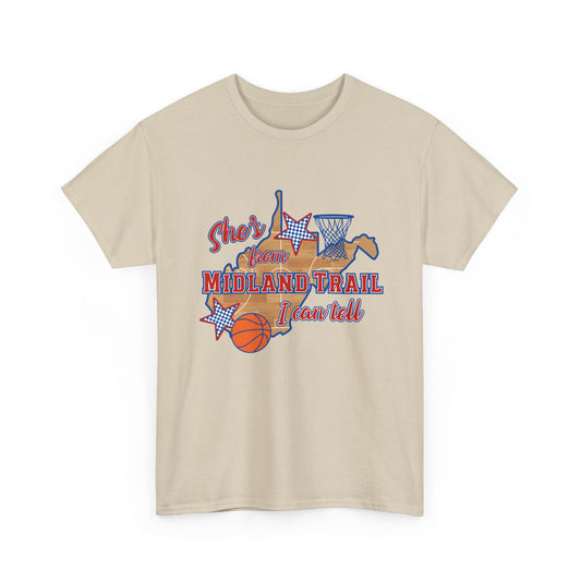 Midland Trail Basketball She's From Tee