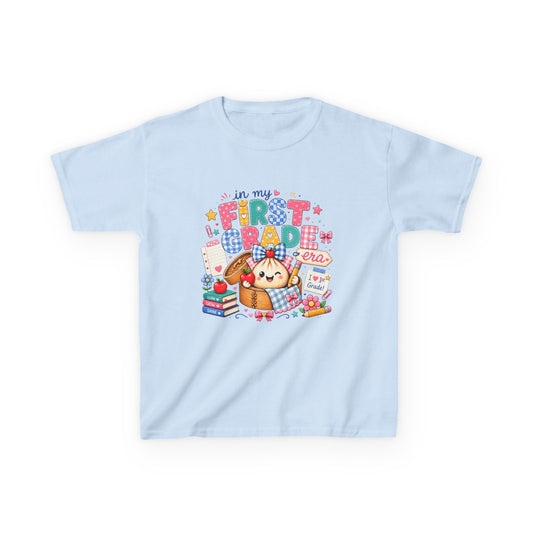 Kids T-Shirt — Cute "In My First Grade Class" Back-to-School Graphic Tee