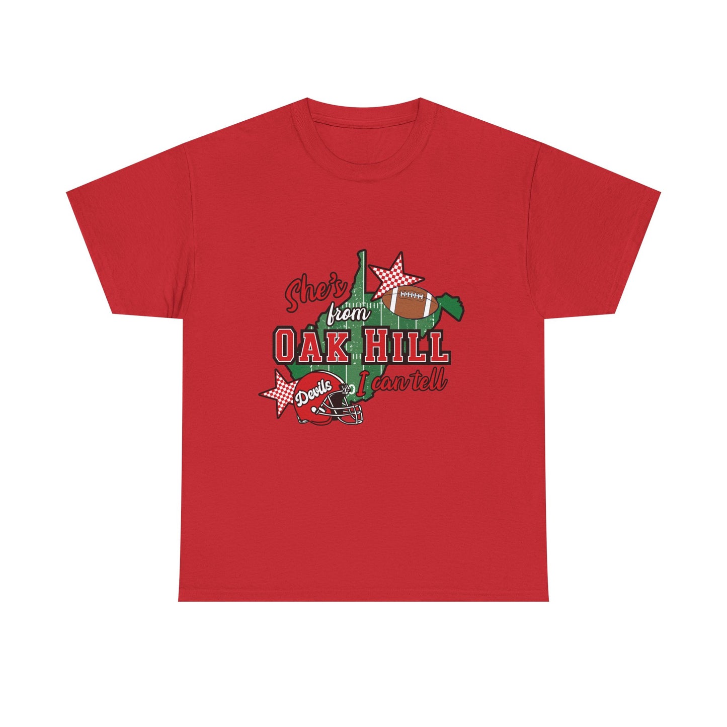Oak Hill Football T‑Shirt – “Proud From Oak Hill” Vintage Game Day Tee