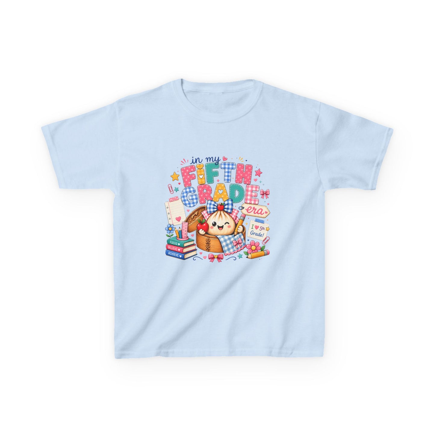 Kids T-Shirt — "I'm In My Fifth Grade Era" Cute Back-to-School Graphic Tee