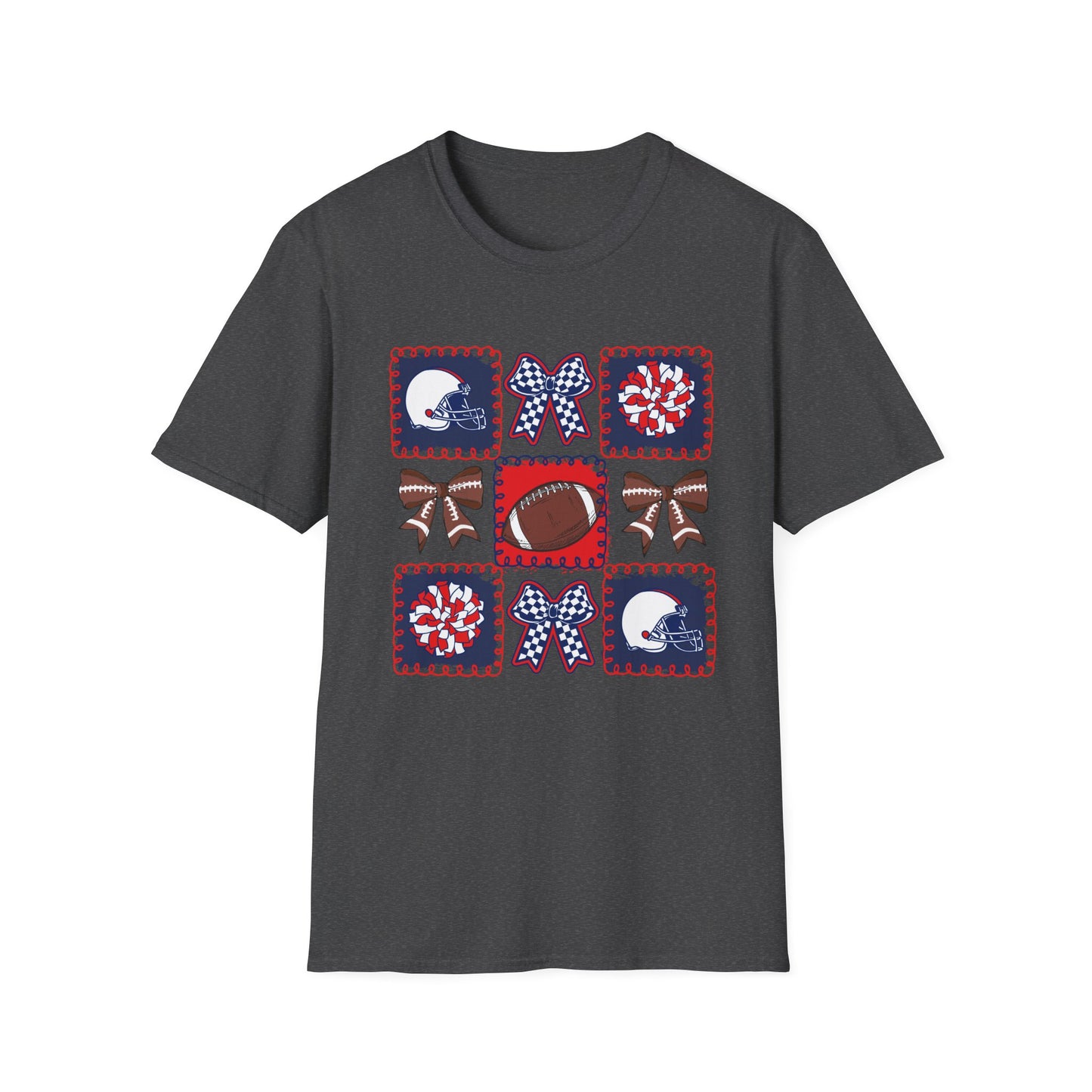 Indy Football & Cheer coquette tshirt