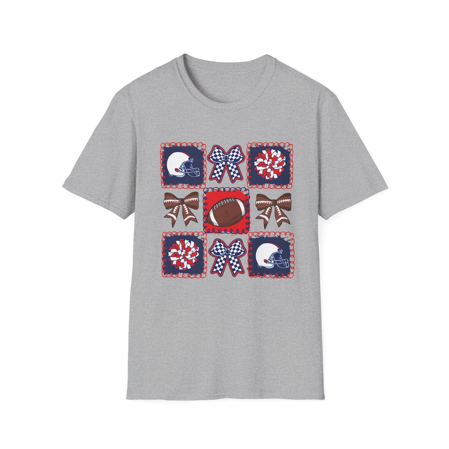 Indy Football & Cheer coquette tshirt