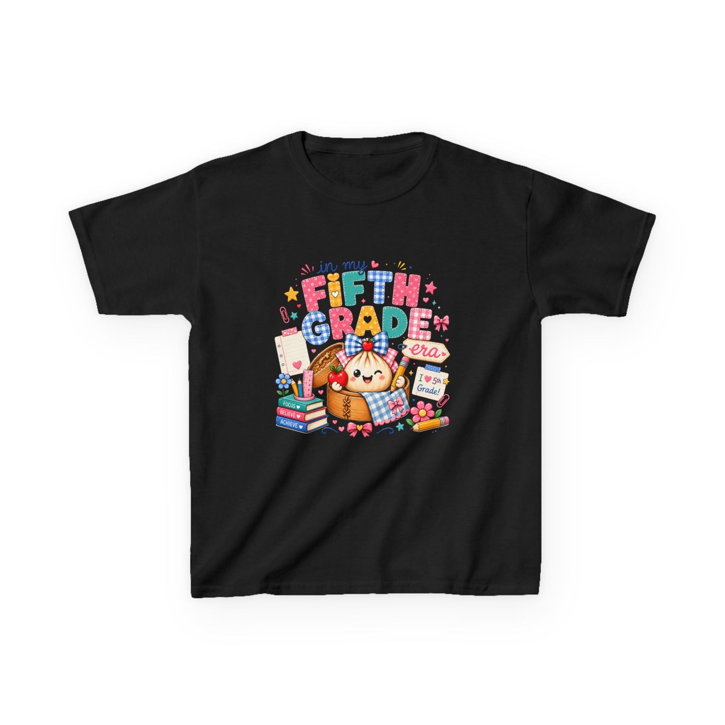 Kids T-Shirt — "I'm In My Fifth Grade Era" Cute Back-to-School Graphic Tee