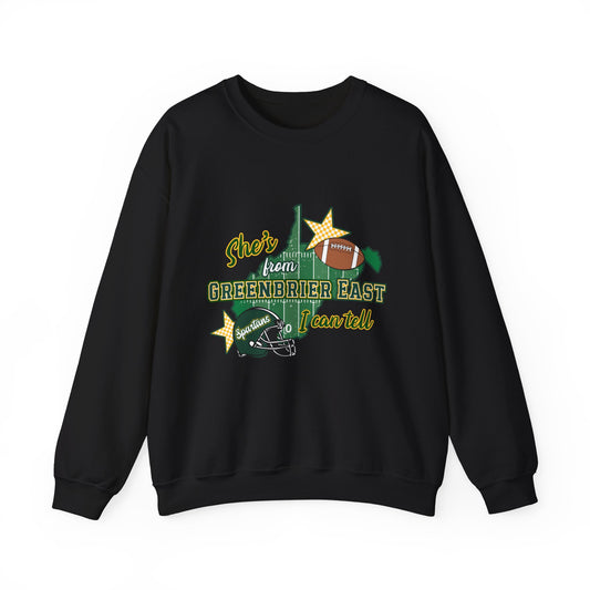 Crewneck Sweatshirt - "She's From Greenbrier East"