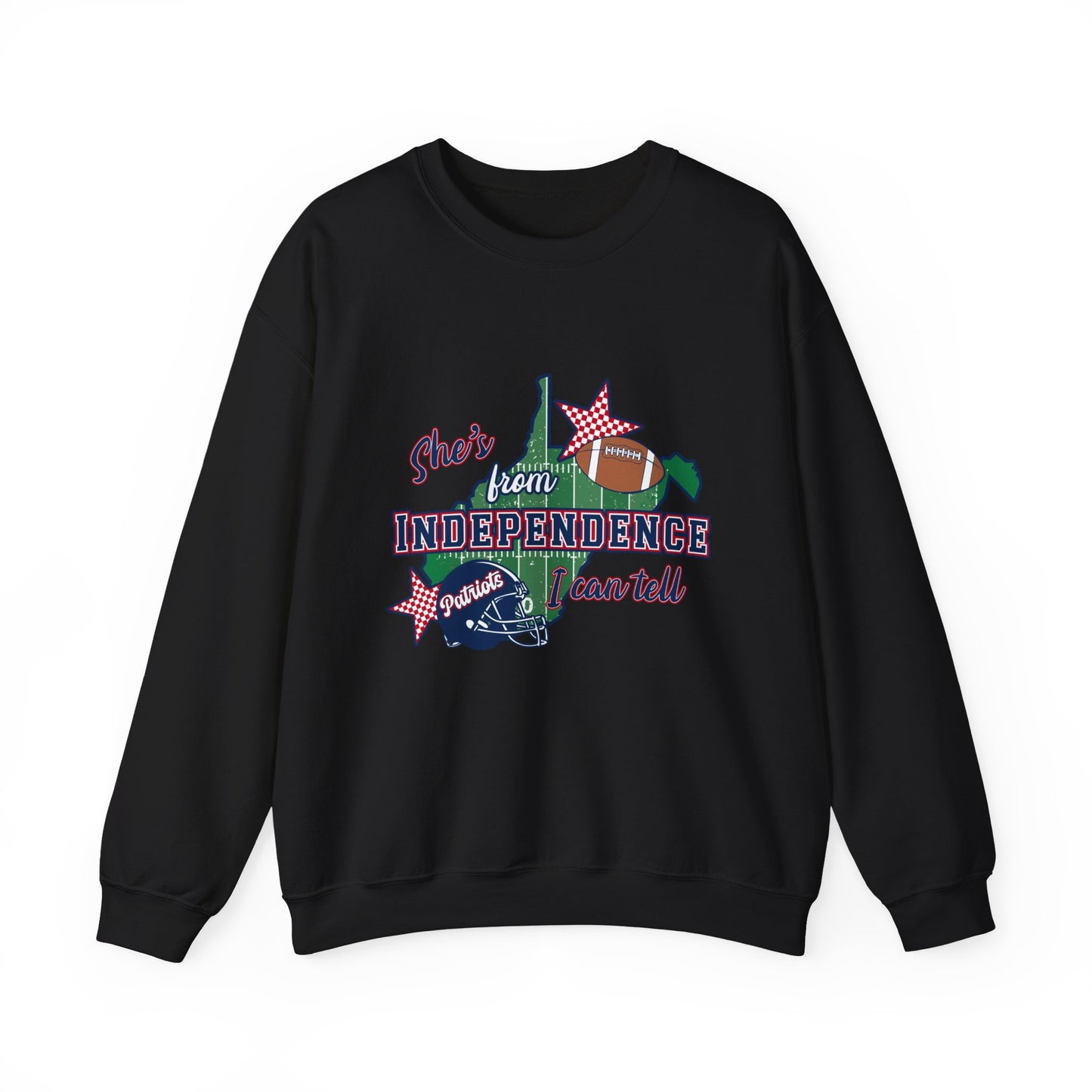 Independence Graphic Sweatshirt - 'She's From Independence' Vintage USA Crewneck
