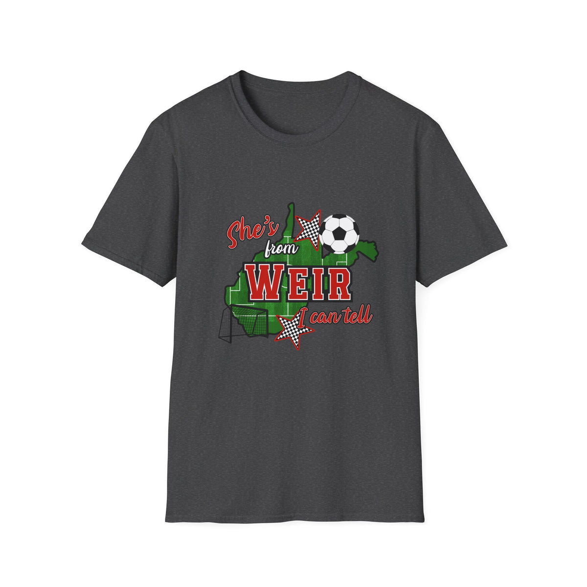 Weir She's From SoccerTee
