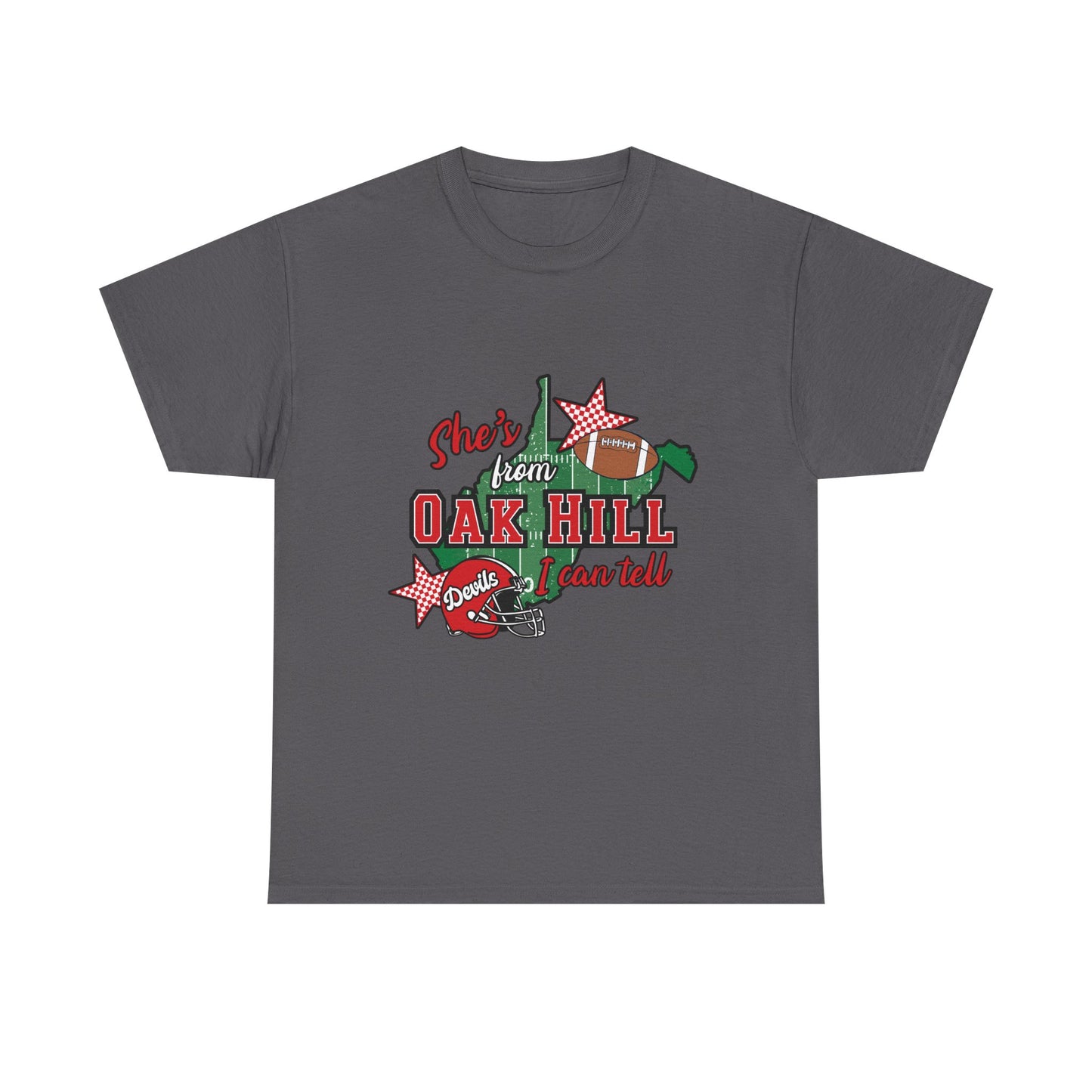 Oak Hill Football T‑Shirt – “Proud From Oak Hill” Vintage Game Day Tee
