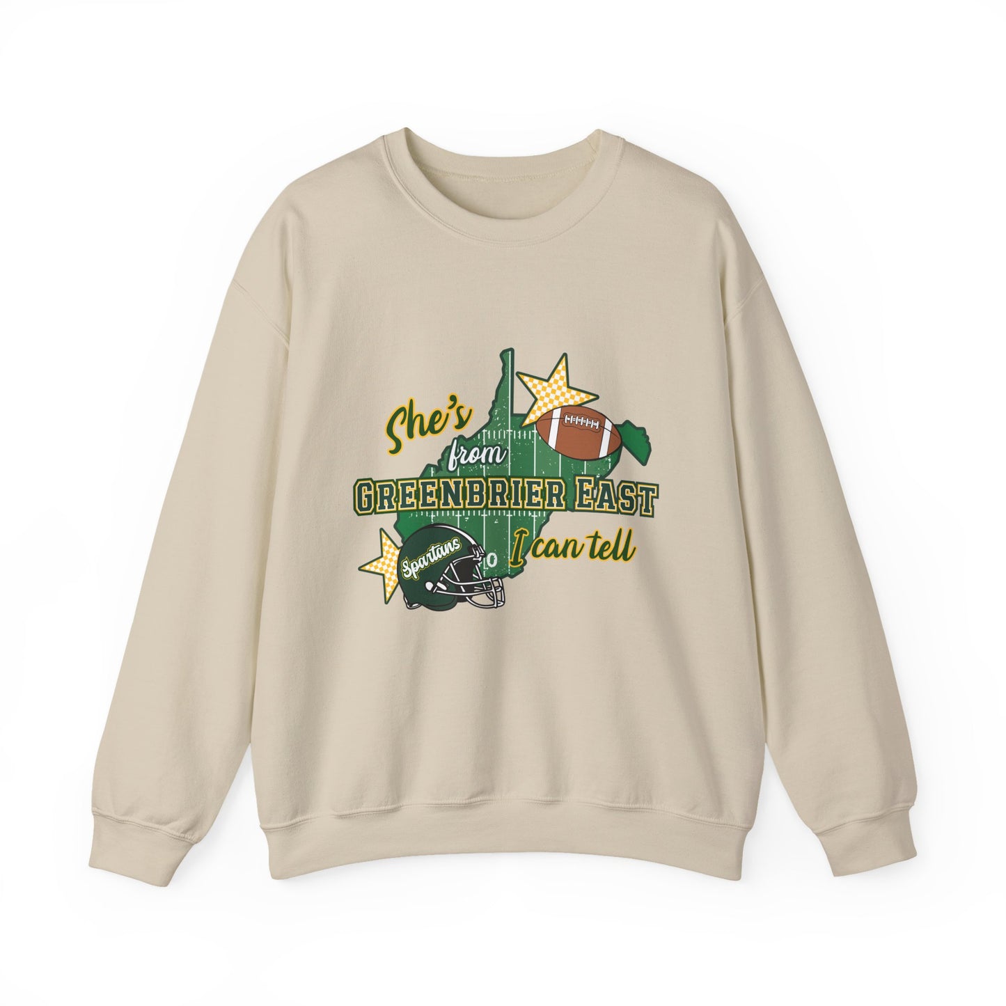 Crewneck Sweatshirt - "She's From Greenbrier East"