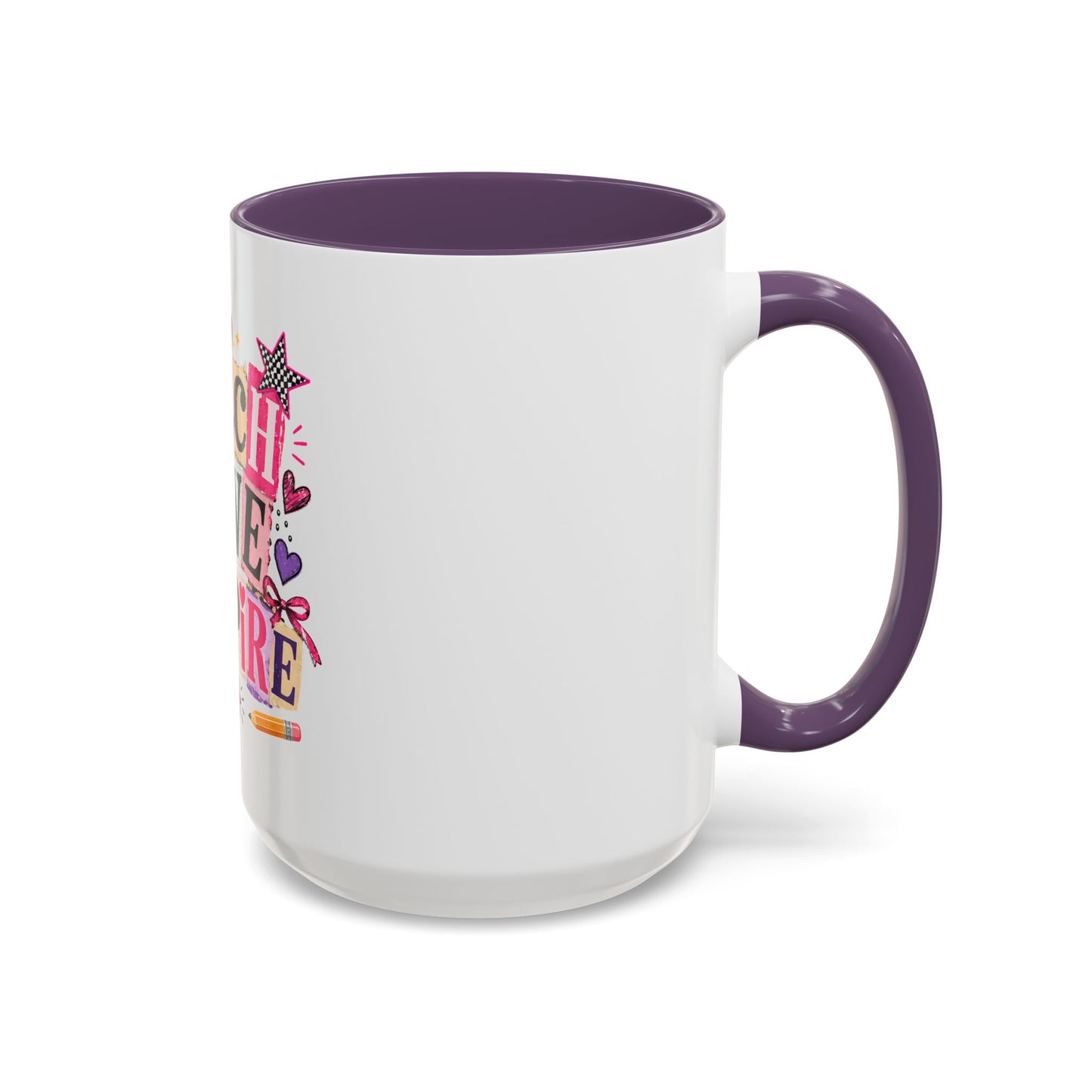 Teach Love Inspire Coffee Mug — Colorful Teacher Appreciation Gift