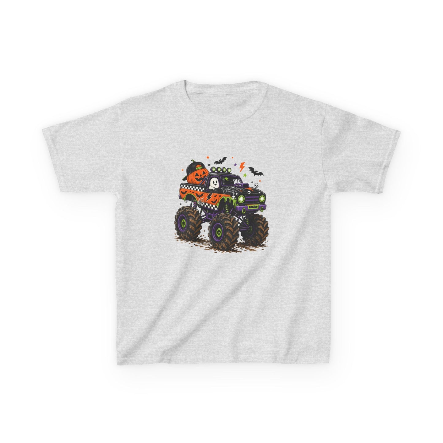 Halloween Monster Truck Kids Tee / XS-XL