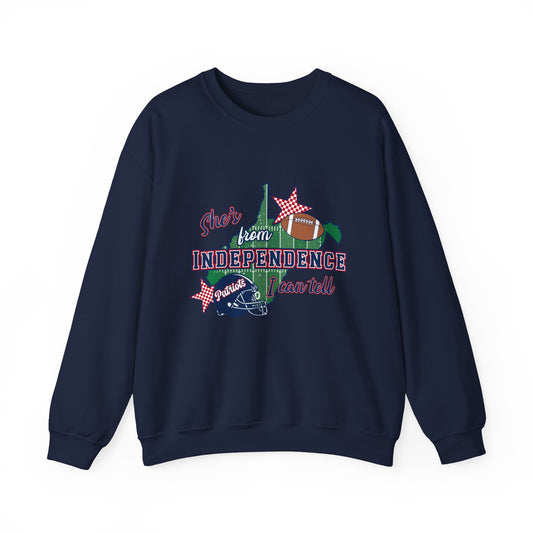 Independence Graphic Sweatshirt - 'She's From Independence' Vintage USA Crewneck