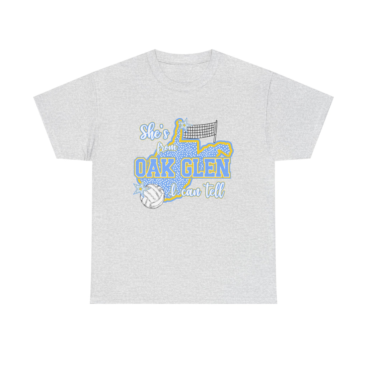 Oak Glen She's From Volleyball Tee