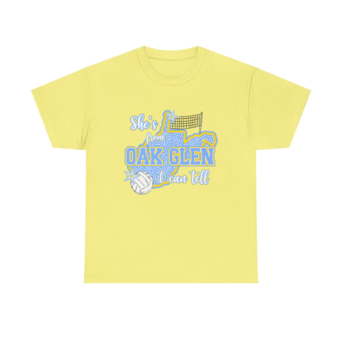 Oak Glen She's From Volleyball Tee