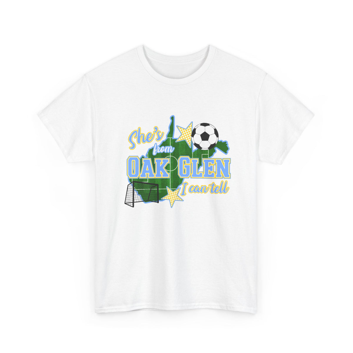 Oak Glen She's From Soccer Tee